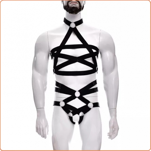 MOG Men's adjustable Body Harness MOG-LGM035