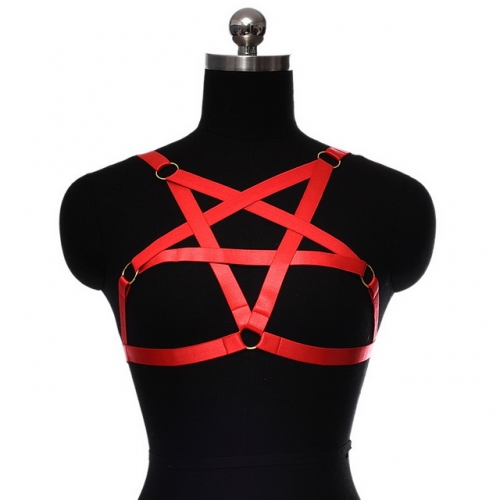 MOG Cutout Harness Tie SM Binding Bra MOG-LGJ037