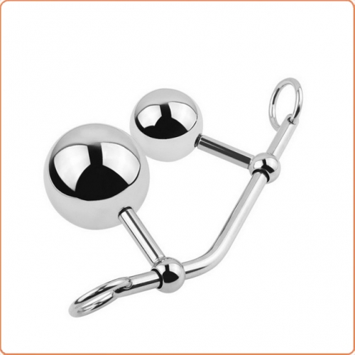 MOG Removable double ball slider anal plug MOG-ABL007