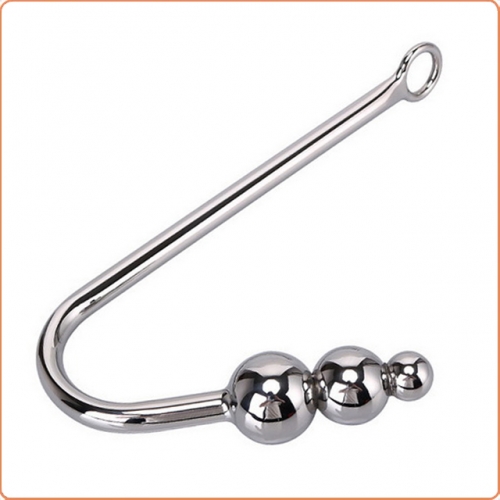 MOG Stainless steel three-ball anal hook MOG-ABL003