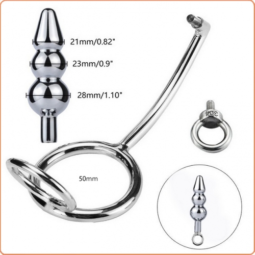 MOG Double-loop removable triple anal hook MOG-ABL015