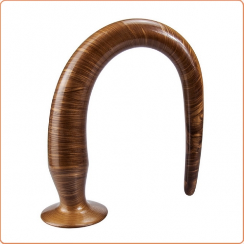 MOG Pig tail extended wood grain anal strip MOG-ABE001
