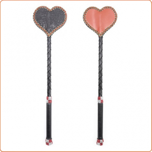 MOG Peach heart glitter cane female beat MOG-BSF055