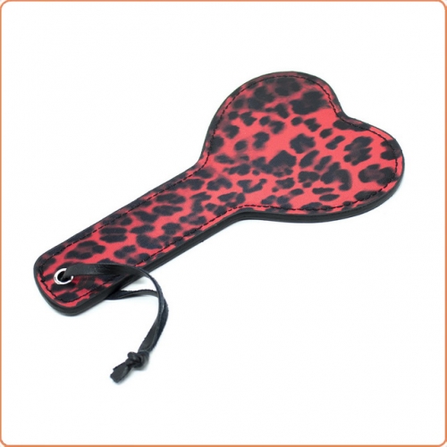 MOG Love leopard print leather beat MOG-BSF062