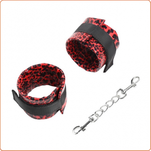 MOG Leopard print hand and foot cuffs MOG-BSE037