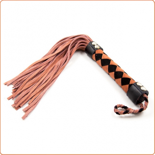 MOG Diamond handle leather whip MOG-BSG026