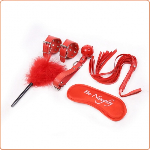 MOG Red leather five-piece set  MOG-BSI064