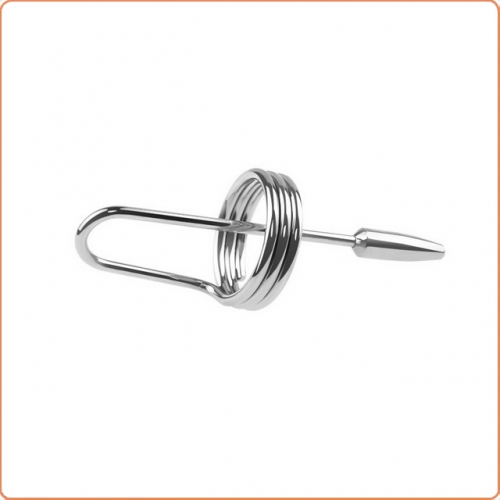 MOG Stainless steel metal urinary catheter plug MOG-CDI0056