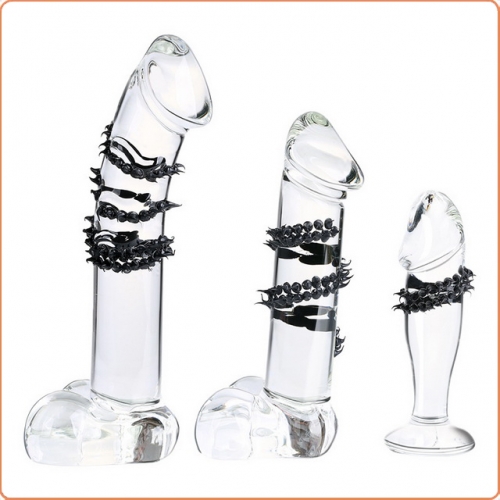 MOG Soft stinger glass crystal female masturbator MOG-DSG003