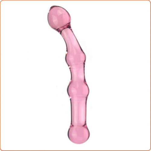 MOG Clear glass crystal anal plug shaped MOG-ABF068