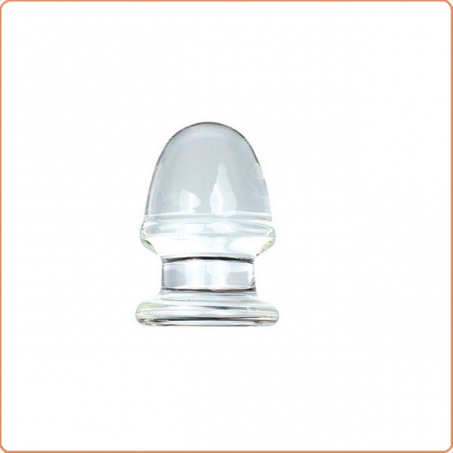 MOG Mushroom-shaped glass anal plug dilator MOG-ABF093