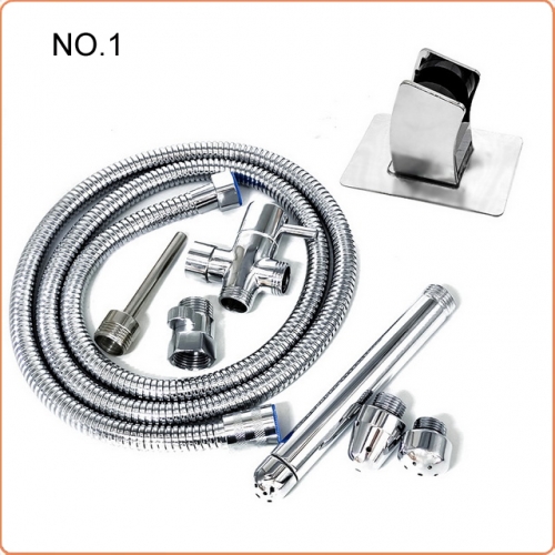 MOG Stainless steel vaginal douche shower hose set MOG-ABG015