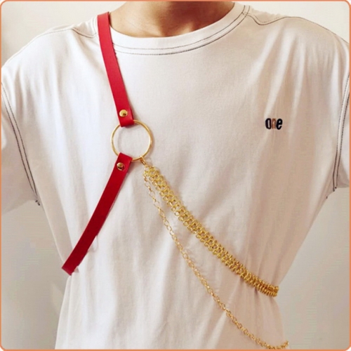 MOG Metal chain shoulder belt waist belt removable chain MOG-LGM069