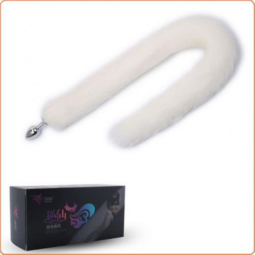 MOG Hairy tail metal anal plug MOG-ABH030