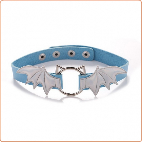 MOG SM leather collar bat erotic adult products MOG-BSC118
