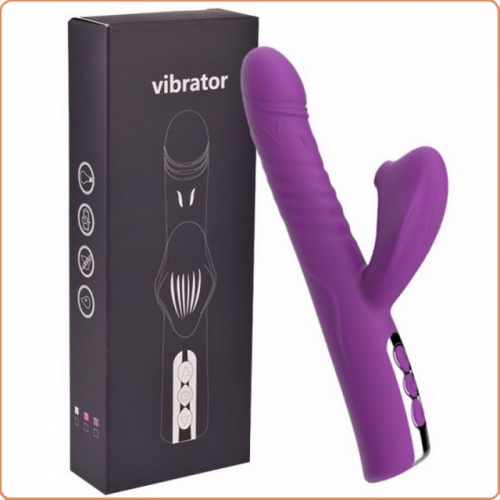 MOG Female masturbation 5 frequency sucking 8 frequency automatic telescopic vibrator MOG-VBA032