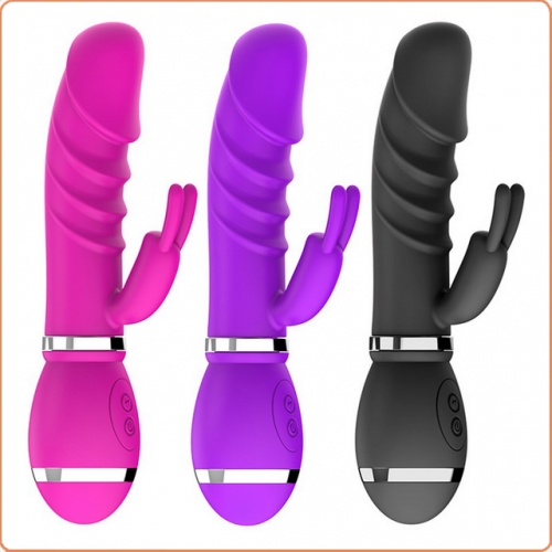 MOG Adult erotic products for women with silicone simulation double vibrator MOG-VBA063