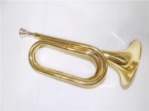 Bb Post trumpet Horn with Bag and mouthpiece Brass Body Lacquer Finish Musical instruments