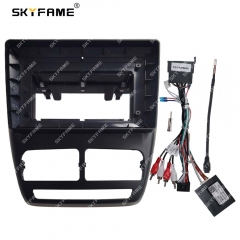 SKYFAME Car Frame Fascia Adapter Android Radio Dash Fitting Panel Kit For Fiat Doblo 263 Opel Combo Tour D
