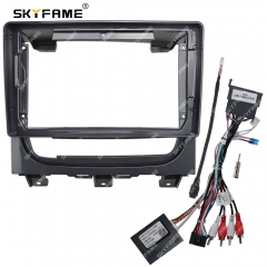 SKYFAME Car Frame Fascia Adapter Android Radio Dash Fitting Panel Kit For Fiat Strada Idea