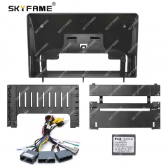 SKYFAME Car Frame Fascia Adapter Android Radio Dash Fitting Panel Kit For Honda Civic