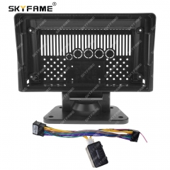 SKYFAME Car Stereo Desktop Big Screen Fascia Frame Adapter For Trucks Engineering Vehicles buses Panel Kit