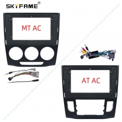 SKYFAME Car Frame Fascia Adapter Android Radio Dash Fitting Panel Kit For Honda Crider