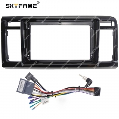 SKYFAME Car Frame Fascia Adapter Android Radio Dash Fitting Panel Kit For Honda N WGN