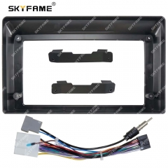SKYFAME Car Frame Fascia Adapter Android Radio Dash Fitting Panel Kit For Nissan Pathfinder R51