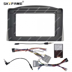 SKYFAME Car Frame Fascia Adapter Android Radio Dash Fitting Panel Kit For Jeep Grand Cherokee