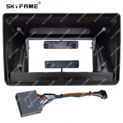 SKYFAME Car Frame Fascia Adapter Android Radio Dash Fitting Panel Kit For Ford Edge Sport