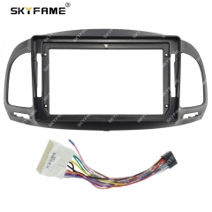 SKYFAME Car Frame Fascia Adapter Android Radio Dash Fitting Panel Kit For Ssangyong Chairman W