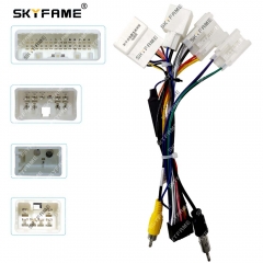 SKYFAME Car 16pin Wiring Harness Adapter Decoder For New Toyota Low (Southeast Asia version)  Android Radio Power Cable