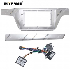 SKYFAME Car Frame Fascia Adapter Canbus Box For Volkswagen Lavida Gran Lavida 2015 Android Radio Dash Fitting Panel Kit