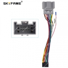 SKYFAME Car 16pin Wiring Harness Adapter For Buick Excelle Chevrolet Sail 3 Onix Prisma Spin Android Radio Power Cable