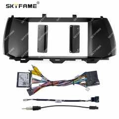 SKYFAME Car Frame Fascia Adapter Canbus Box Decoder For Great Wall Haval H7 2019 Android Radio Dash Fitting Panel Kit