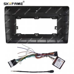 SKYFAME Car Frame Fascia Adapter Android Radio Dash Fitting Panel Kit For Citroen Nemo Peugeot Bipper Fiat Fiorino Qubo