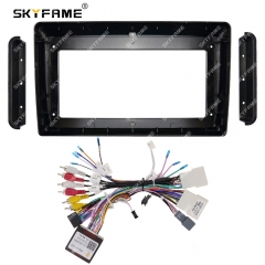 SKYFAME Car Frame Fascia Adapter For Mitsubishi Outlander 2016 Android Radio Dash Fitting Panel Kit