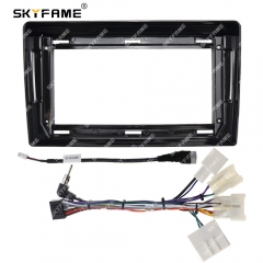 SKYFAME Car Frame Fascia Adapter For Toyota Aqua 2018 Android Radio Dash Fitting Panel Kit
