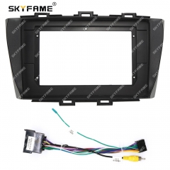 SKYFAME Car Frame Fascia Adapter Canbus Box Decoder For Baic Senova D70 2013-2018 Android Radio Dash Fitting Panel Kit