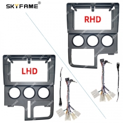 SKYFAME Car Frame Fascia Adapter For Toyota Hiace 2019 Android Radio Dash Fitting Panel Kit