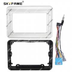 SKYFAME Car Frame Fascia Adapter For Suzuki Spacia 2017 Android Radio Dash Fitting Panel Kit