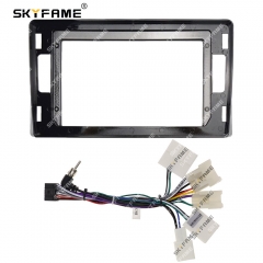 SKYFAME Car Frame Fascia Adapter For Toyota Alphard 2015 Android Radio Dash Fitting Panel Kit