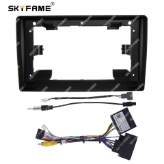 SKYFAME Car Frame Fascia Adapter Canbus Box Decoder For Peugeot 308 SW 308 308s T9 2015 Android Radio Dash Fitting Panel Kit