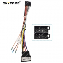 SKYFAME Car 16pin Wiring Harness Adapter For Dongnan Souast Enovate EV10 2018 Android Radio Power Cable