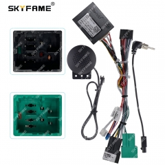 SKYFAME Car Wiring Harness Adapter Canbus Box Decoder For Chevrolet Onix Orlando Cavalier Support Brazil Version GM12.26/GMF6.21