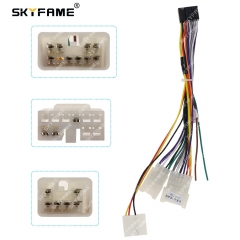 SKYFAME Car 16pin Wiring Harness Adapter For BYD  L3 2006-2013 Android Radio Power Cable