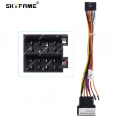 SKYFAME Car 16pin Wiring Harness Adapter For Baojun 530 2020 Android Radio Power Cable