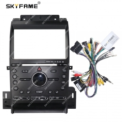 SKYFAME Car Frame Fascia Adapter Canbus Box Decoder Android Radio Dash Fitting Panel Kit For Ford Taurus