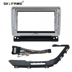 SKYFAME Car Frame Fascia Adapter For Buick GL6 2018 Android Big Screen Radio Dash Panel Frame Kit Fascias